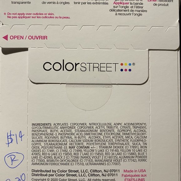 Color Street Nail Strips ~ Blush Hour - Picture 2 of 6